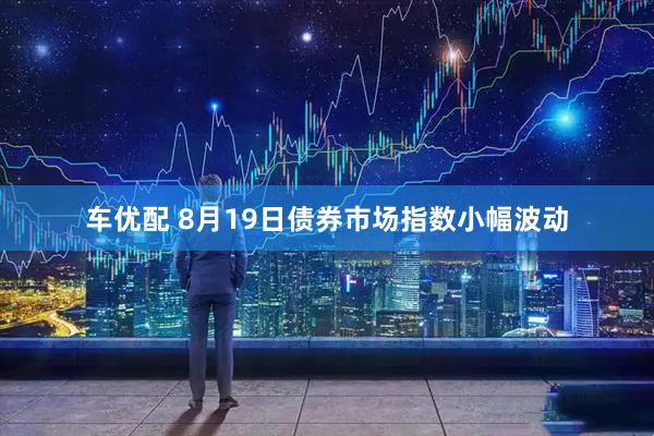 车优配 8月19日债券市场指数小幅波动
